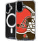 NFL Cleveland Browns Large Logo iPhone 16 MagSafe Case