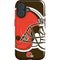 NFL Cleveland Browns Large Logo iPhone 16 Magsafe Impact Case