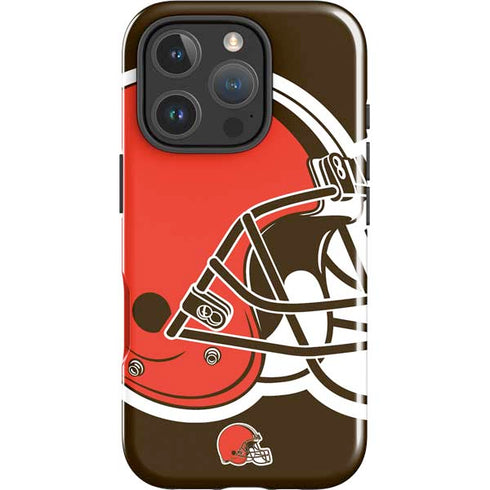 NFL Cleveland Browns Large Logo iPhone 16 Pro Impact Case