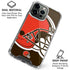 NFL Cleveland Browns Large Logo iPhone 16 Pro Max Clear Case