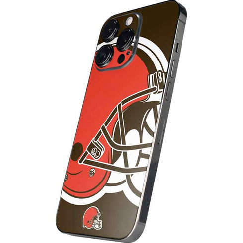 NFL Cleveland Browns Large Logo iPhone 16 Pro Max Skin