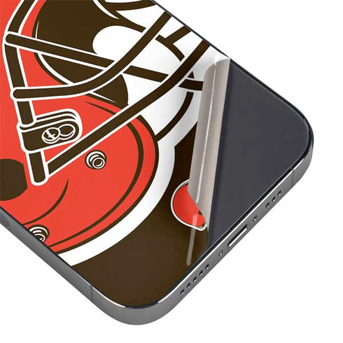 NFL Cleveland Browns Large Logo iPhone 16 Pro Skin