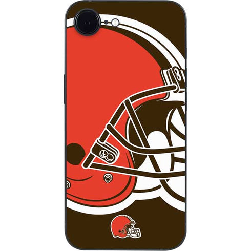 NFL Cleveland Browns Large Logo iPhone 16e Skin