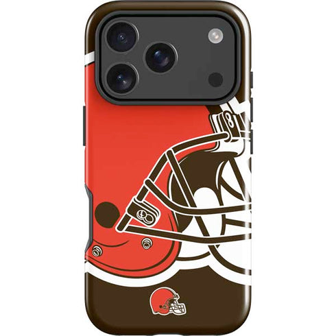 NFL Cleveland Browns Large Logo iPhone 18 Pro Impact Case