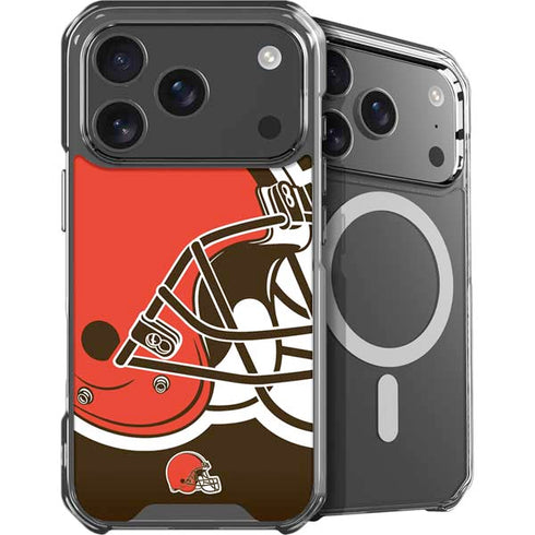 NFL Cleveland Browns Large Logo iPhone 18 Pro MagSafe Case