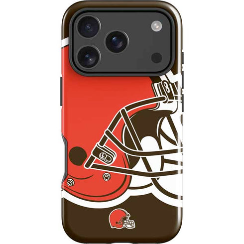 NFL Cleveland Browns Large Logo iPhone 18 Pro Max Impact Case