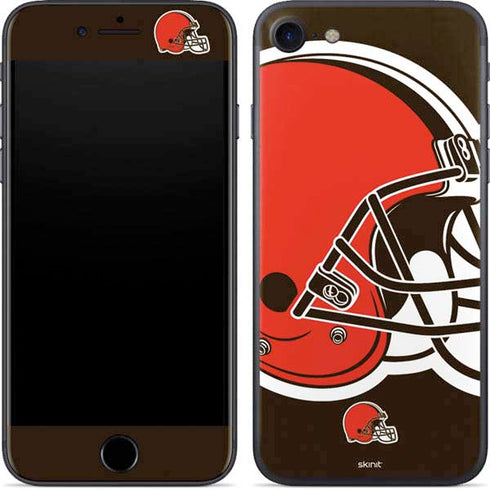 NFL Cleveland Browns Large Logo iPhone 8 Skin