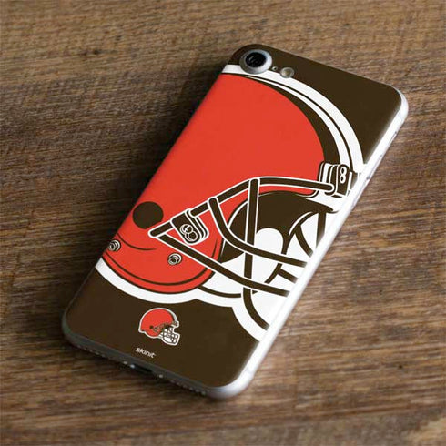 NFL Cleveland Browns Large Logo iPhone 8 Skin