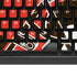 NFL Cleveland Browns Large Logo K95 RGB PLATINUM Mechanical Gaming Keyboard Skin