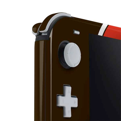 NFL Cleveland Browns Large Logo Nintendo Switch Lite Skin