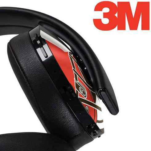 NFL Cleveland Browns Large Logo PlayStation 4 Gold Wireless Headset Skin
