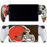 NFL Cleveland Browns Large Logo PlayStation Portal Remote Player Skin
