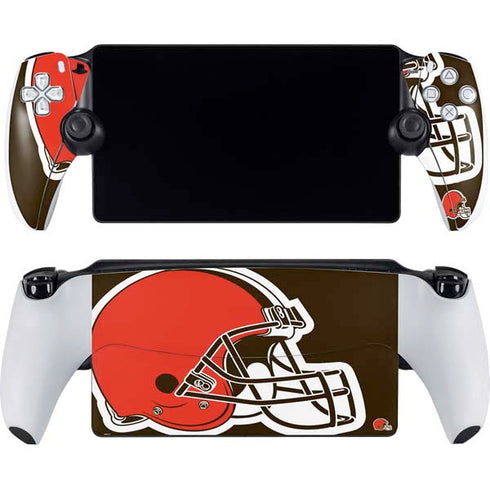 NFL Cleveland Browns Large Logo PlayStation PS5 Skins