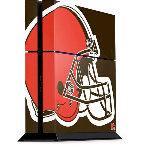 NFL Cleveland Browns Large Logo PlayStation PS4 Skins