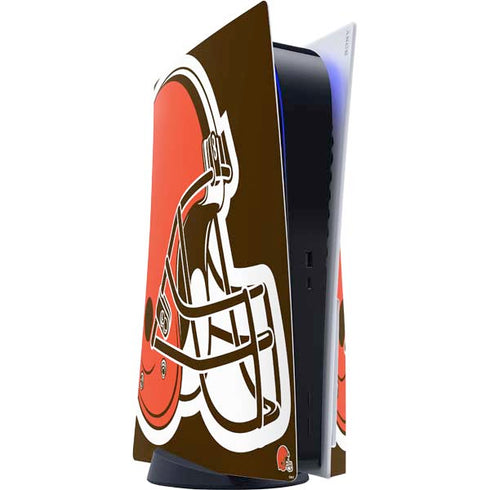 NFL Cleveland Browns Large Logo PlayStation PS5 Skins