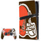 NFL Cleveland Browns Large Logo PS5 Pro Bundle Skin