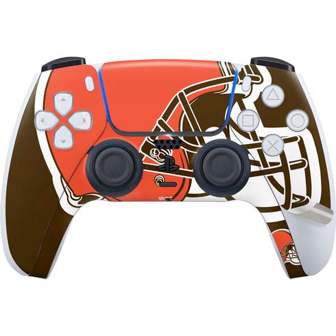 NFL Cleveland Browns Large Logo PS5 Pro Bundle Skin