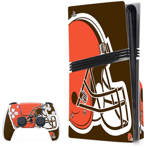 NFL Cleveland Browns Large Logo PlayStation PS5 Skins