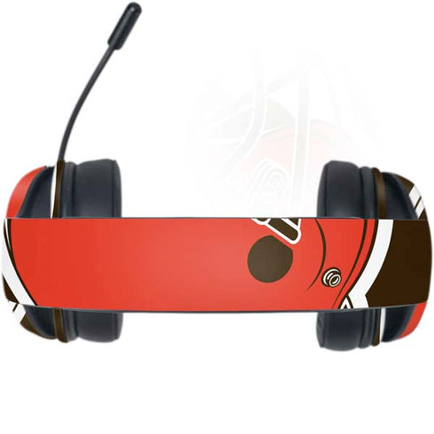 NFL Cleveland Browns Large Logo Razer Kraken X Skin