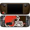 NFL Cleveland Browns Large Logo Steam Deck Handheld Gaming Computer OLED Skin