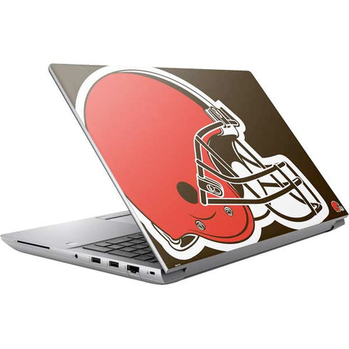 NFL Cleveland Browns Large Logo HP ZBook Fury 16 G10 Skin