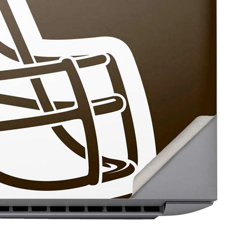 NFL Cleveland Browns Large Logo HP ZBook Fury 16 G10 Skin