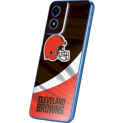 NFL Cleveland Browns Moto G Play 4G (2024) Skin