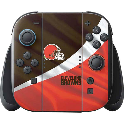 NFL Cleveland Browns Nintendo Switch 2 (2025) with Joy-Con Skin