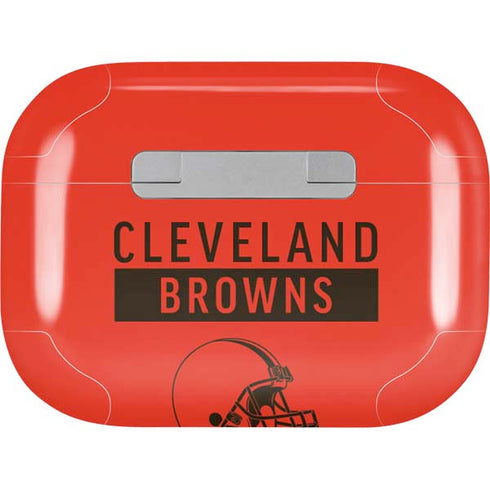 NFL Cleveland Browns Orange Performance Series AirPods Skins