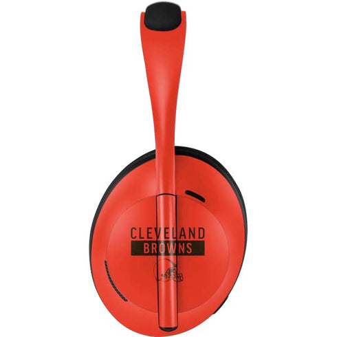 NFL Cleveland Browns Orange Performance Series Bose Noise Cancelling Headphones 700 Skin