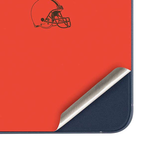NFL Cleveland Browns Orange Performance Series Galaxy A35 5G Skin
