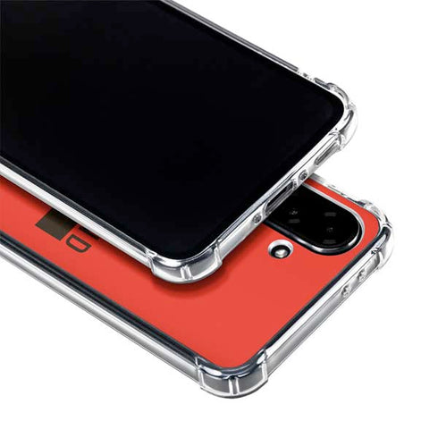NFL Cleveland Browns Orange Performance Series Galaxy A36 5G Clear Case