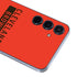 NFL Cleveland Browns Orange Performance Series Galaxy A36 5G Skin