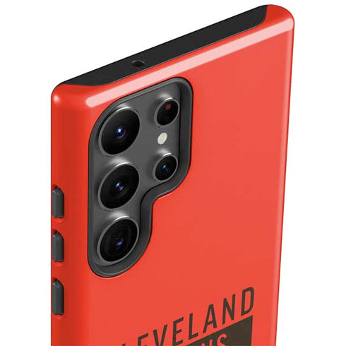 NFL Cleveland Browns Orange Performance Series Galaxy S23 Ultra Pro Case
