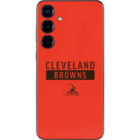 NFL Cleveland Browns Orange Performance Series Galaxy S24 Skin