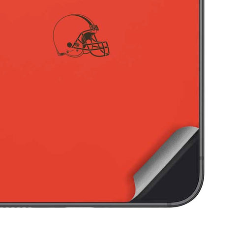 NFL Cleveland Browns Orange Performance Series Galaxy S24 Skin