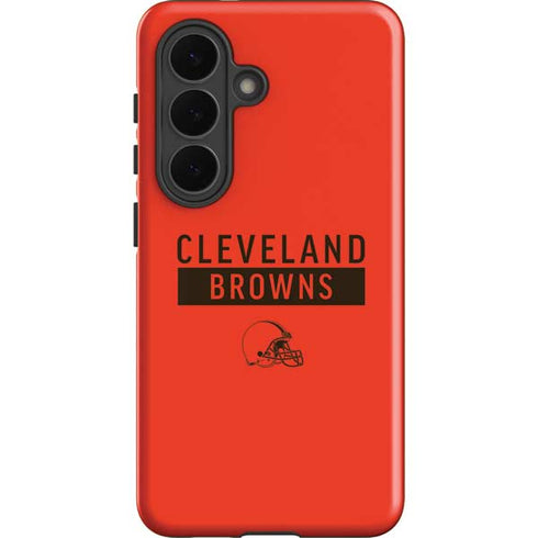 NFL Cleveland Browns Orange Performance Series Galaxy S26 Plus Impact Case
