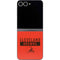 NFL Cleveland Browns Orange Performance Series Galaxy Z Flip6 Skin