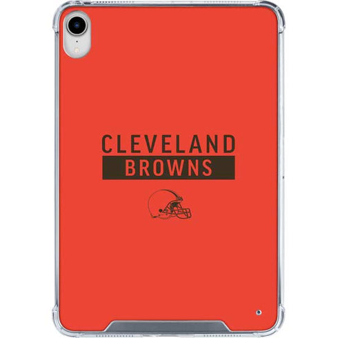 NFL Cleveland Browns Orange Performance Series iPad 11th Gen (2025) Clear Case