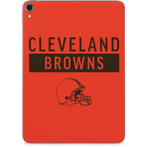 NFL Cleveland Browns Orange Performance Series Apple iPad Pro Skin