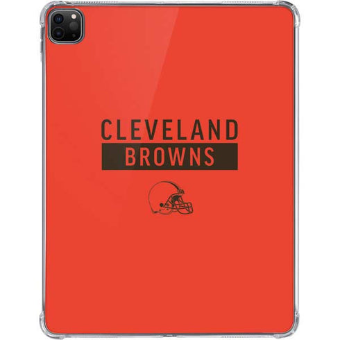 NFL Cleveland Browns Orange Performance Series iPad Pro 11in (2024) Clear Case