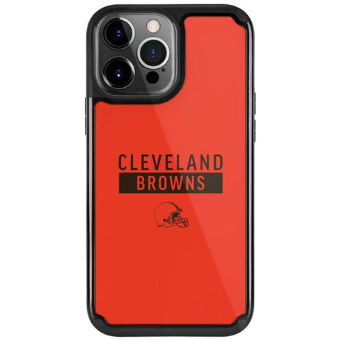 NFL Cleveland Browns Orange Performance Series iPhone Cases