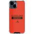 NFL Cleveland Browns Orange Performance Series iPhone 15 Clear Case