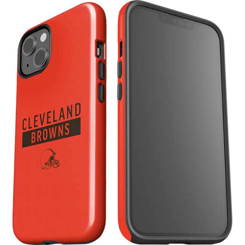 NFL Cleveland Browns Orange Performance Series iPhone 15 Impact Case