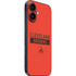 NFL Cleveland Browns Orange Performance Series iPhone 16 Plus Skin