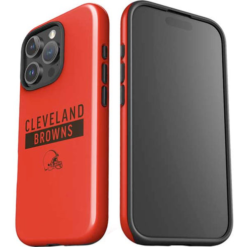 NFL Cleveland Browns Orange Performance Series iPhone 16 Pro Impact Case