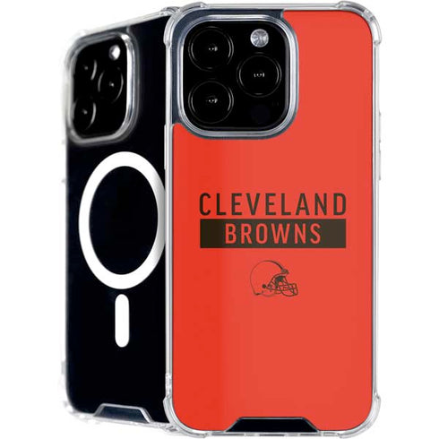 NFL Cleveland Browns Orange Performance Series iPhone 16 Pro MagSafe Case