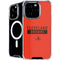 NFL Cleveland Browns Orange Performance Series iPhone 16 Pro MagSafe Case