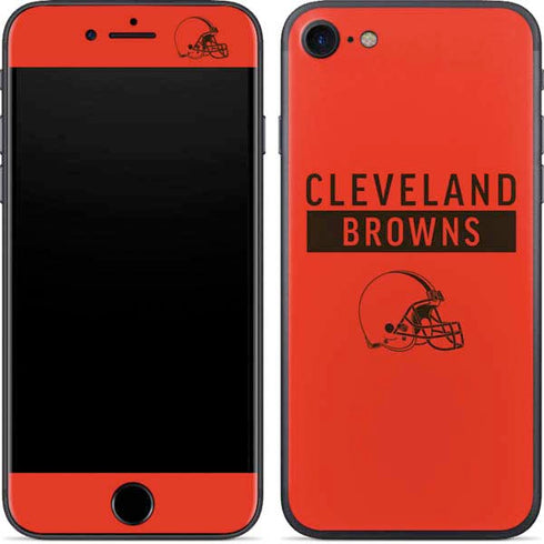 NFL Cleveland Browns Orange Performance Series iPhone 8 Skin