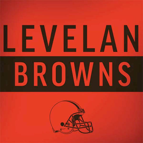NFL Cleveland Browns Orange Performance Series Dell Latitude Skin